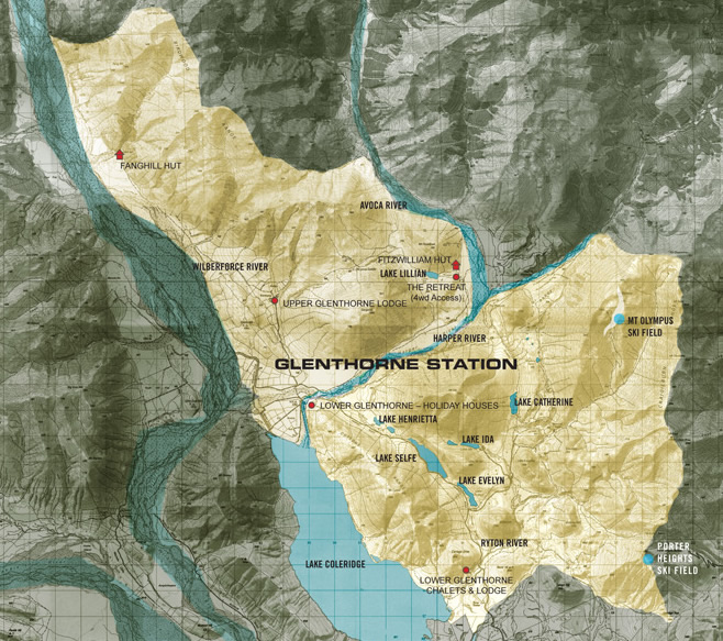 Glenthorne Map